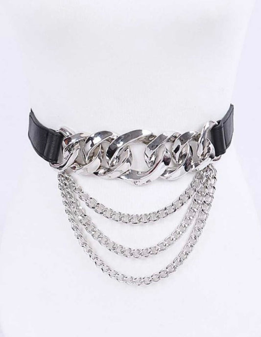 Large Chain Strech Belt