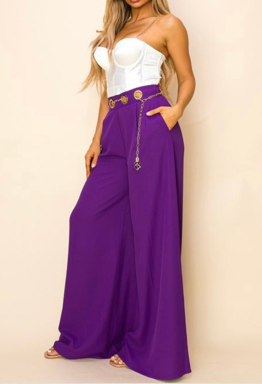 Deep Purple Pants