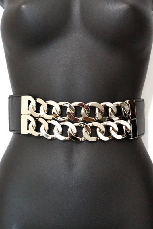 Double Chain Elastic Belt