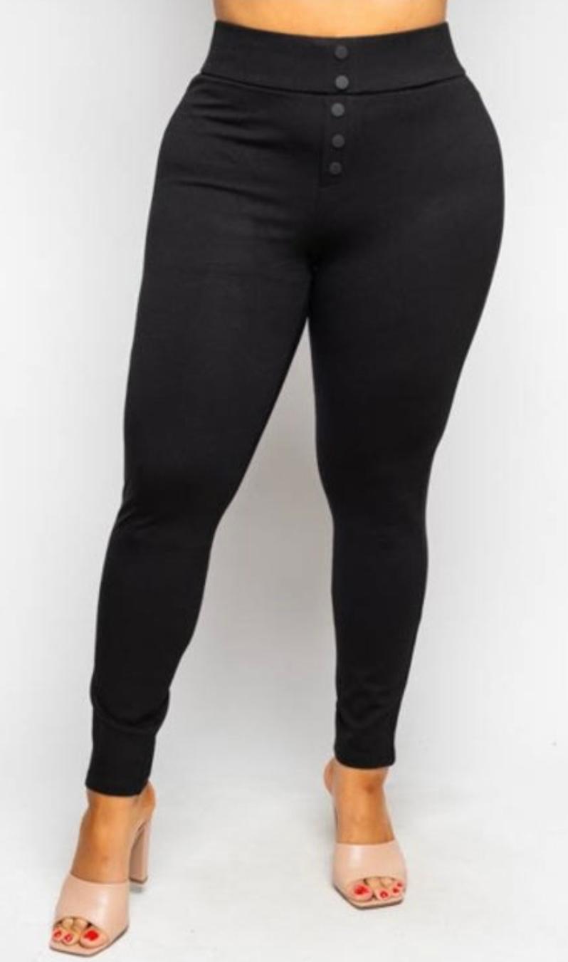 High Rise Black Leggings