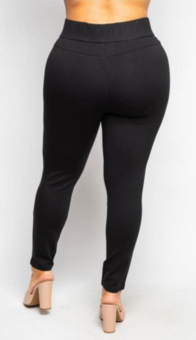 High Rise Black Leggings